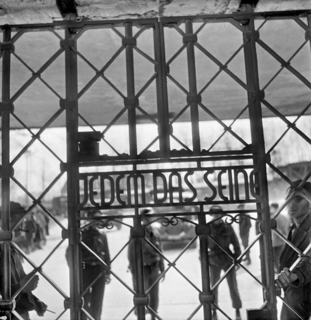 Las puertas del campo de concentración de Buchenwald