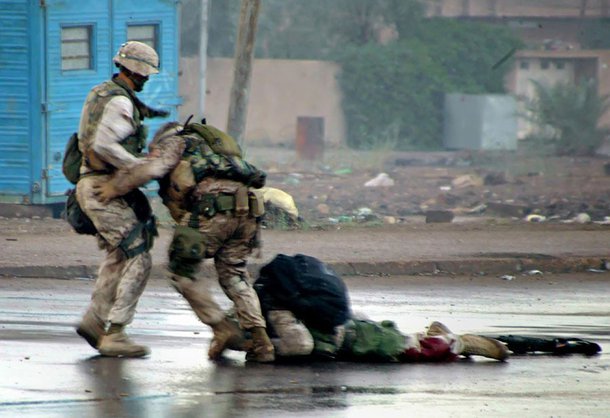 soldado herido en irak